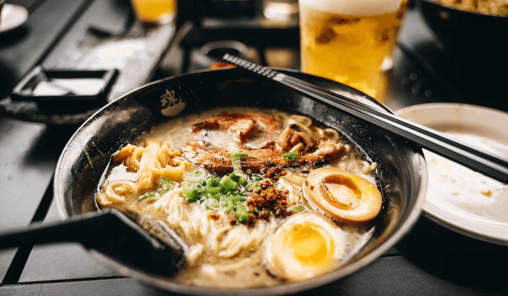 Ein leckeres Ramen-Gericht