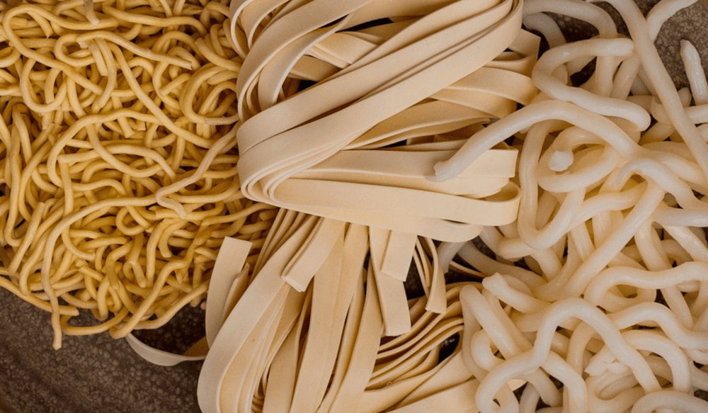 Ramen-Nudeln, alle verschieden