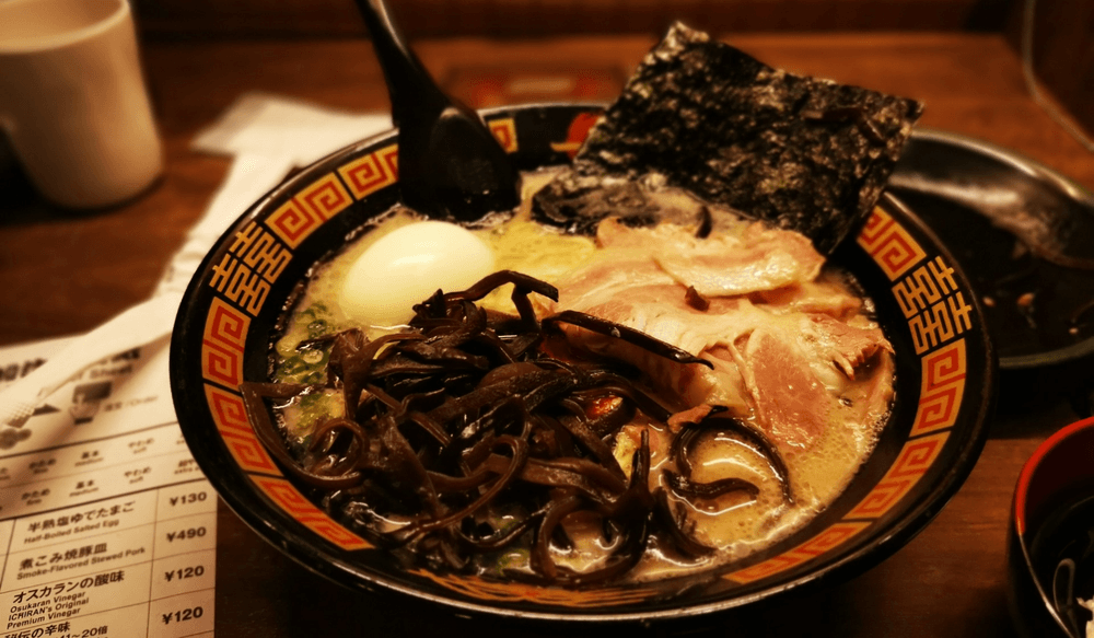 Ramen in der Schüssel