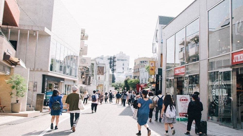 Cat Street in Shibuya