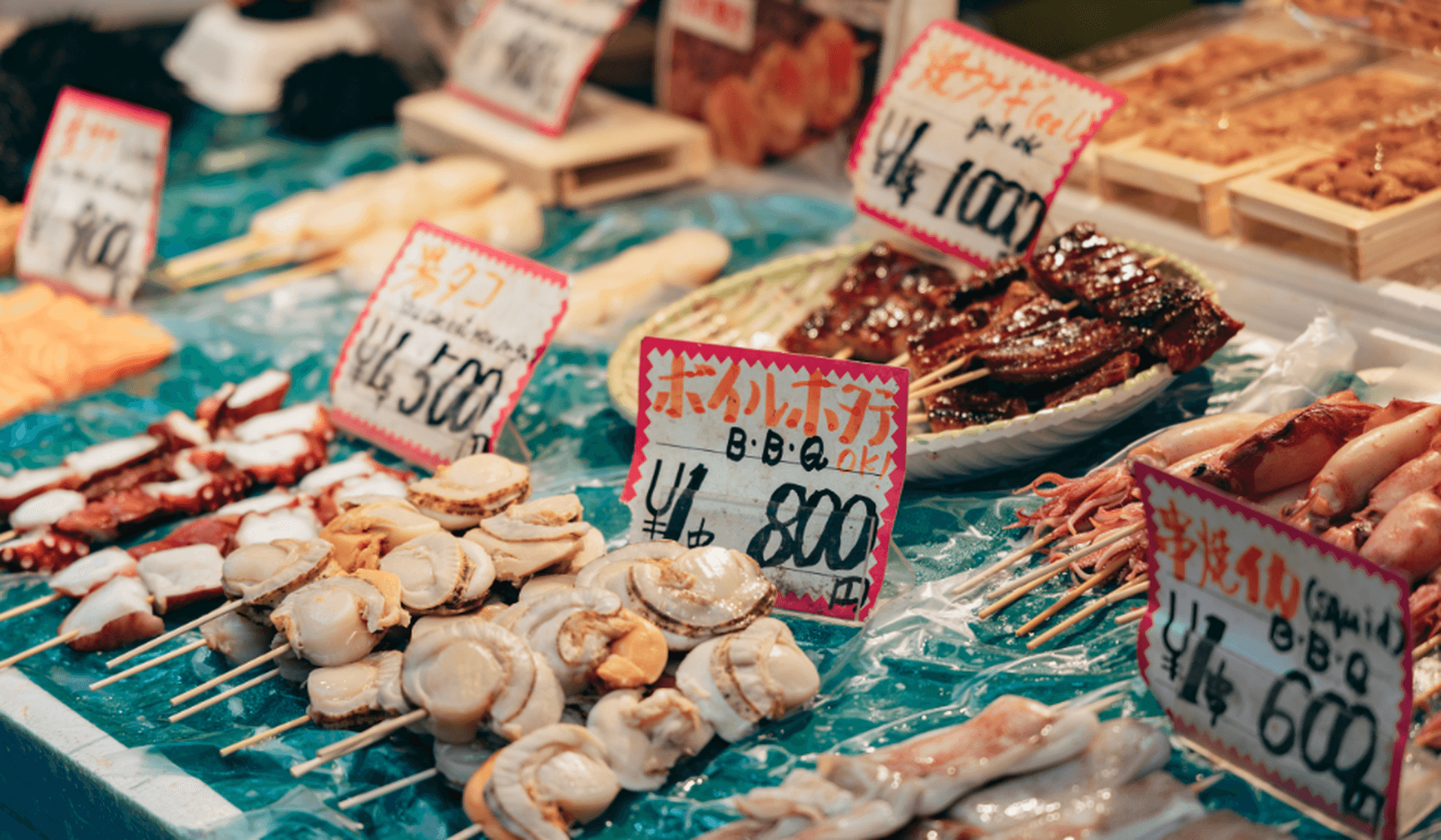 Nishiki-Markt in Kyoto – Wo sich Tradition und moderne Küche vereinen