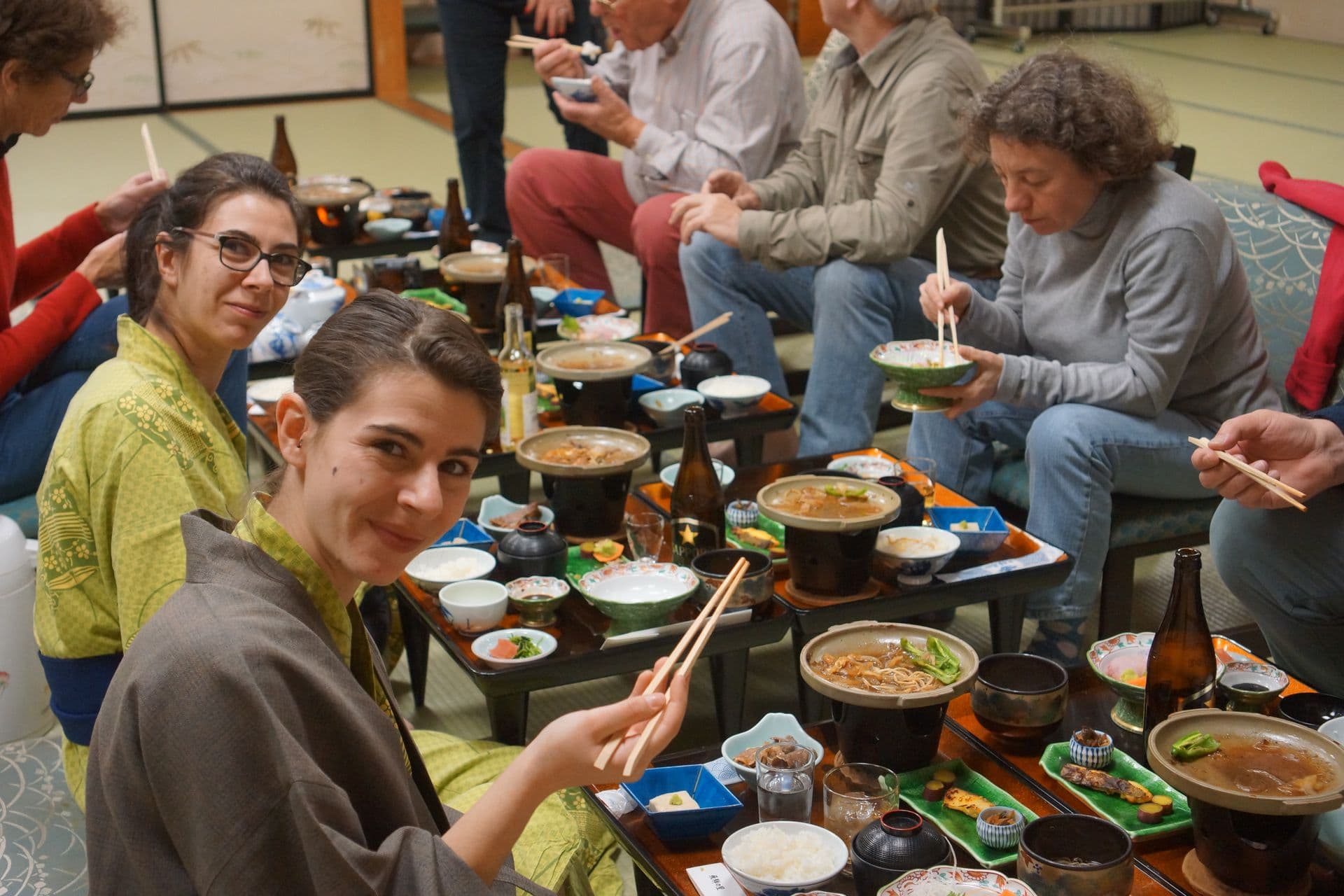 Übernachten in einem traditionellen Ryokan