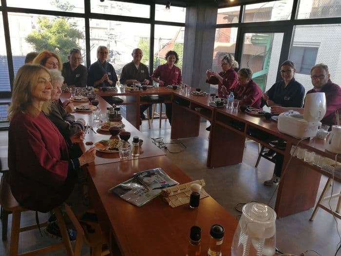 Sushi class in Kyoto