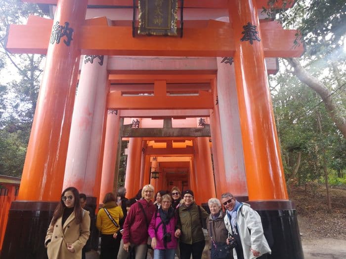 Fushimi Inari group picture