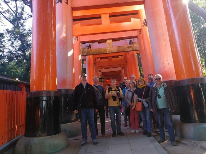 Fushimi Inari group picture