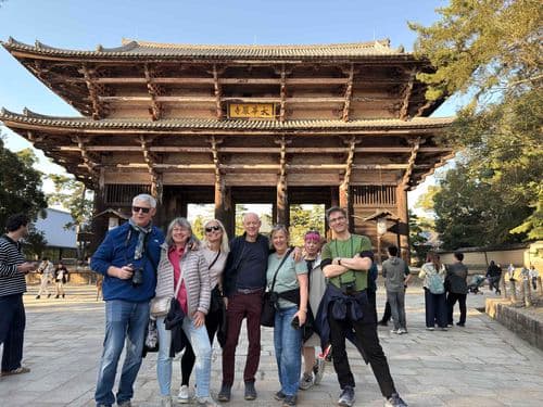 Wir sind in Nara!