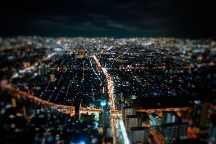 View Osaka Night