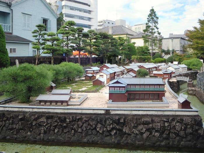 Dejima district in Nagasaki