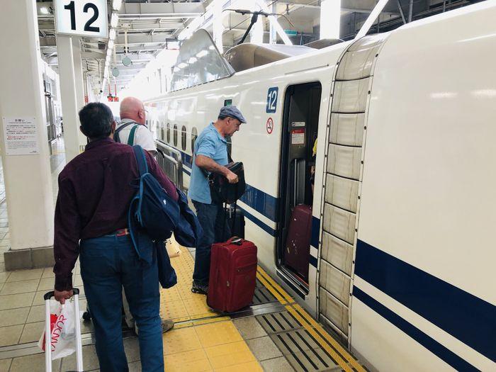 Shinkansen - on the way to Hiroshima