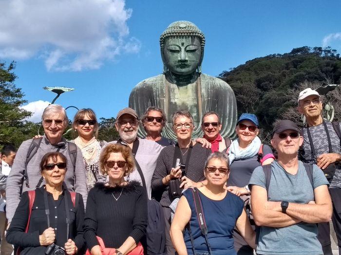 Kamakura Buddha group picture