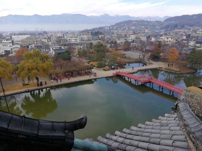 Matsumoto Castle - Roof view