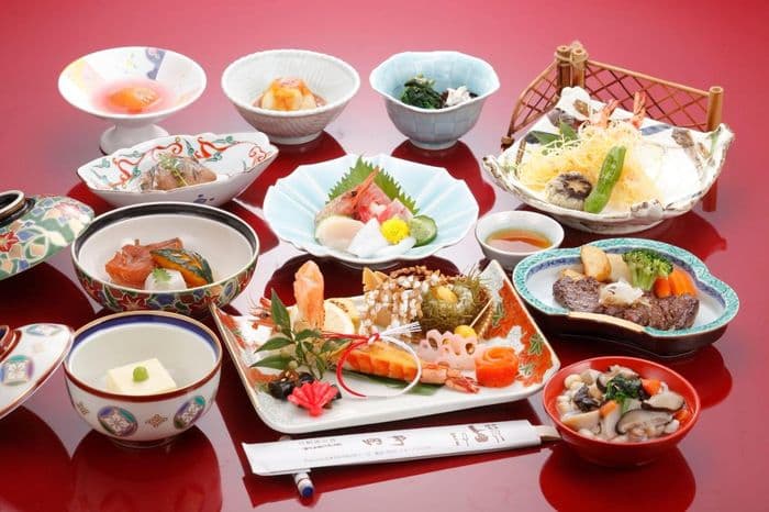 Ryori Ryokan Tagoto food