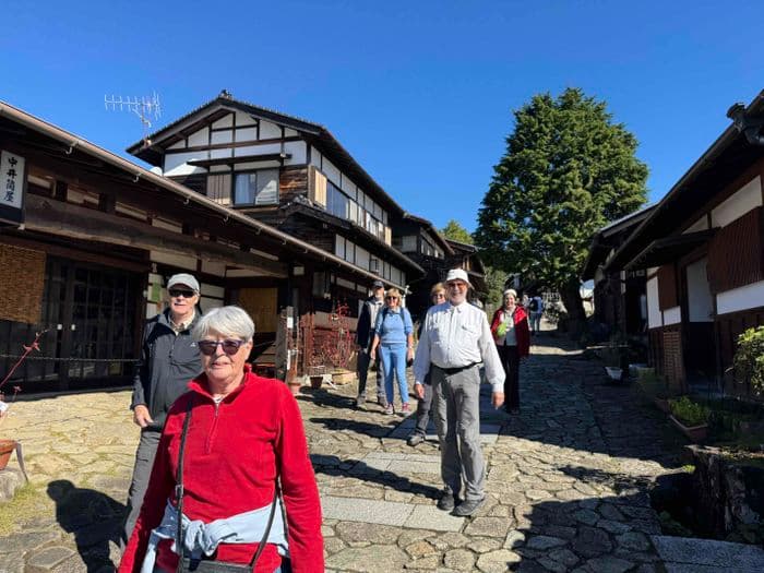 Die Wanderung durch das Kiso Tal