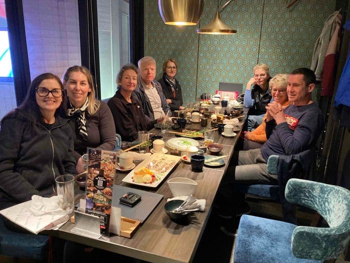 Abendessen in Fukuoka