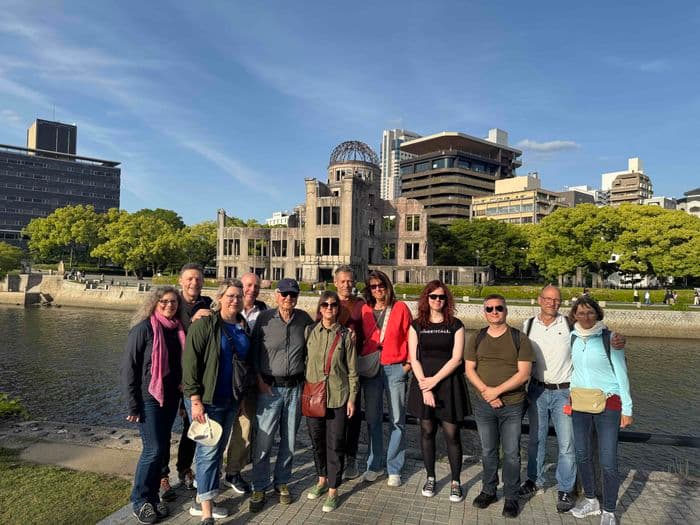Der Friedenspark in Hiroshima