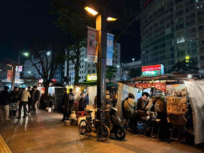 Yatai Stands in Fukuoka