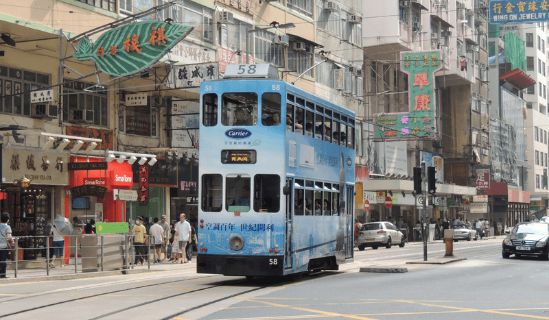 CTH_BLOG_07.25_CANVA_double decker tram, Hong Kong